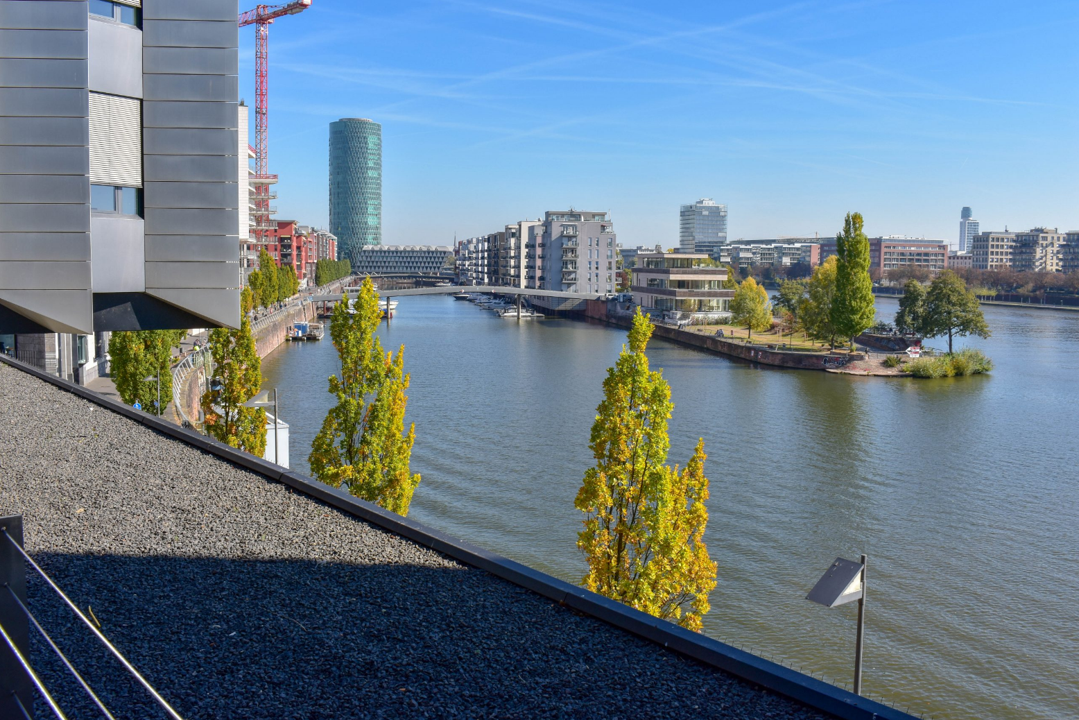Blick von Dachterasse